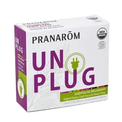 Pranarom Organic Unplug Diffusion Blend Essential Oil Kit