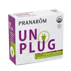 Pranarom Organic Unplug Diffusion Blend Essential Oil Kit