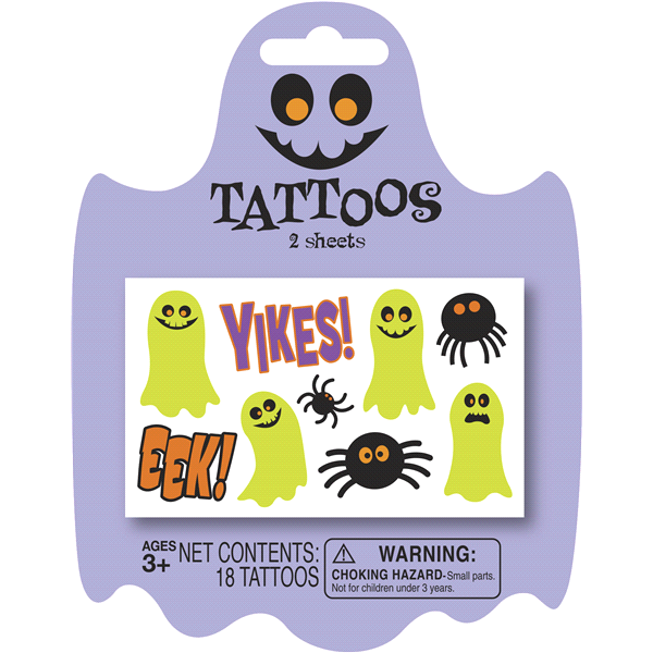 slide 1 of 1, Mello Smello Tattoos, 18 ct