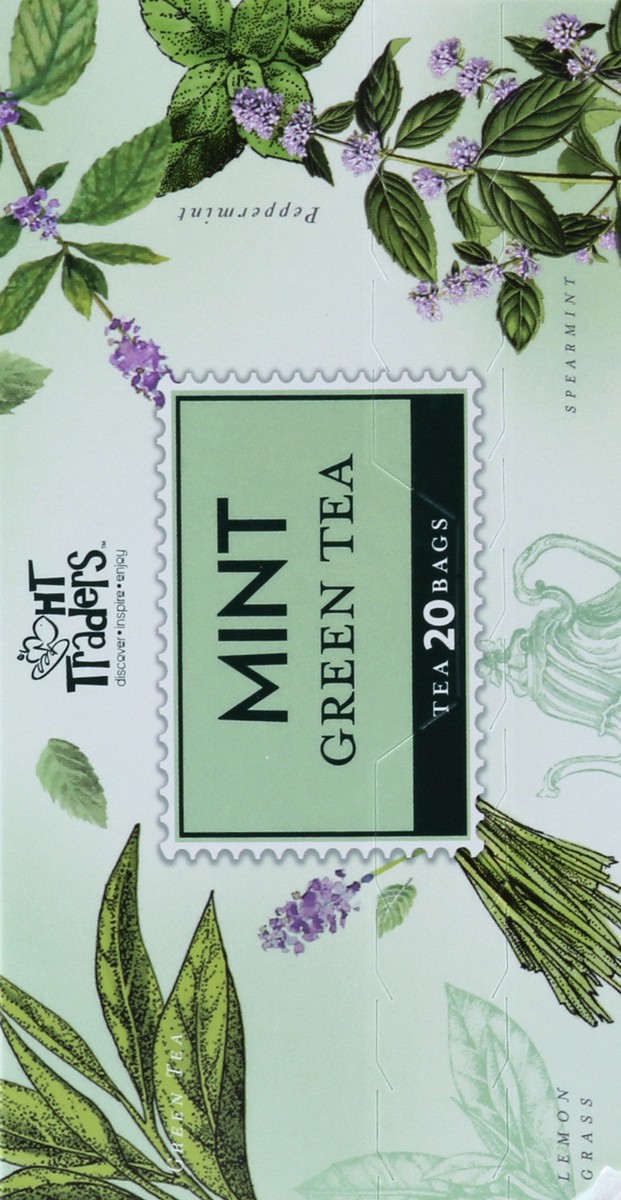slide 2 of 6, Harris Teeter Mint Green Tea, 20 ct