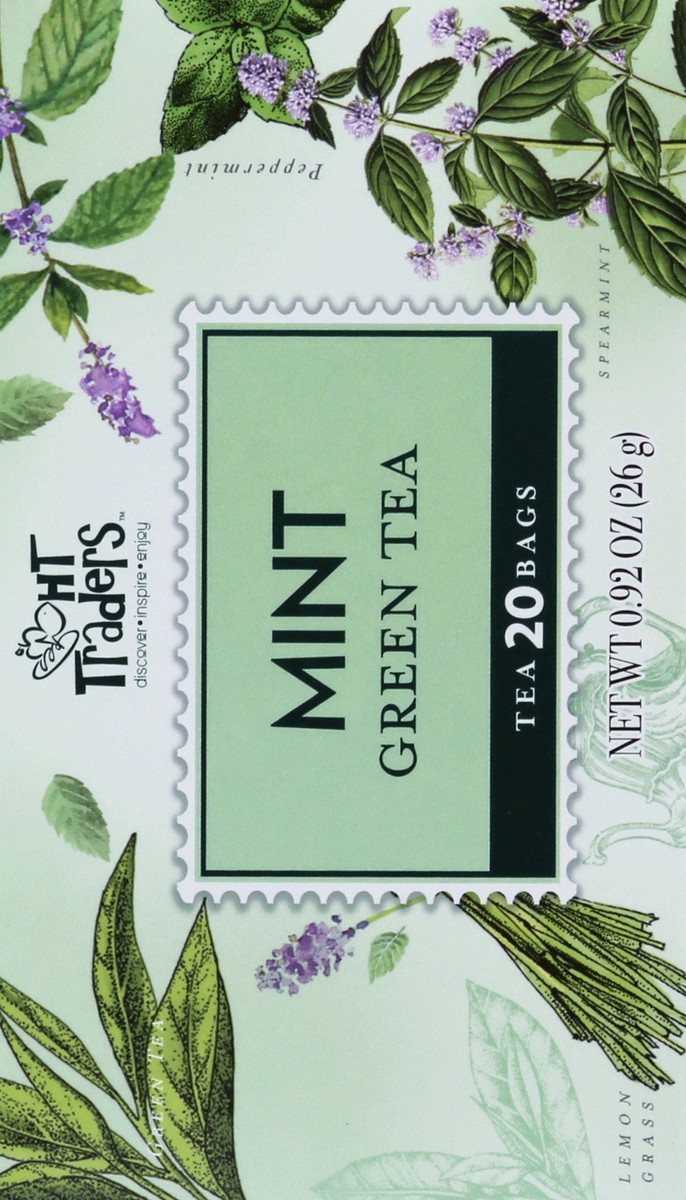 slide 5 of 6, Harris Teeter Mint Green Tea, 20 ct