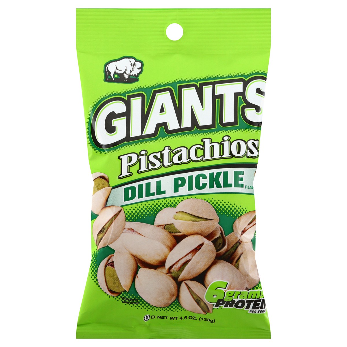 slide 1 of 13, GIANTS Giant Dill Pickle Pistachios, 4.5 oz