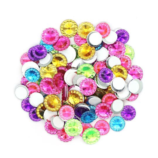 slide 1 of 3, Multicolor Sticky Gems, 100ct. By Creatology, 100 ct