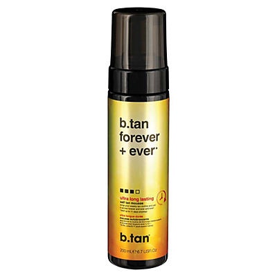 slide 1 of 1, b.tan Forever + Ever Ultra Long Lasting Self Tan Mousse, 6.7 oz