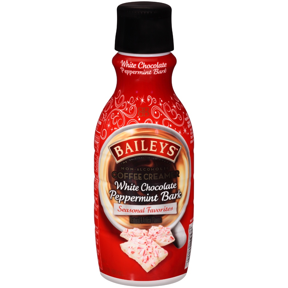 slide 1 of 1, Bailey's Coffee Creamer - Non-Alcoholic White Chocolate Peppermint Bark, 32 fl oz