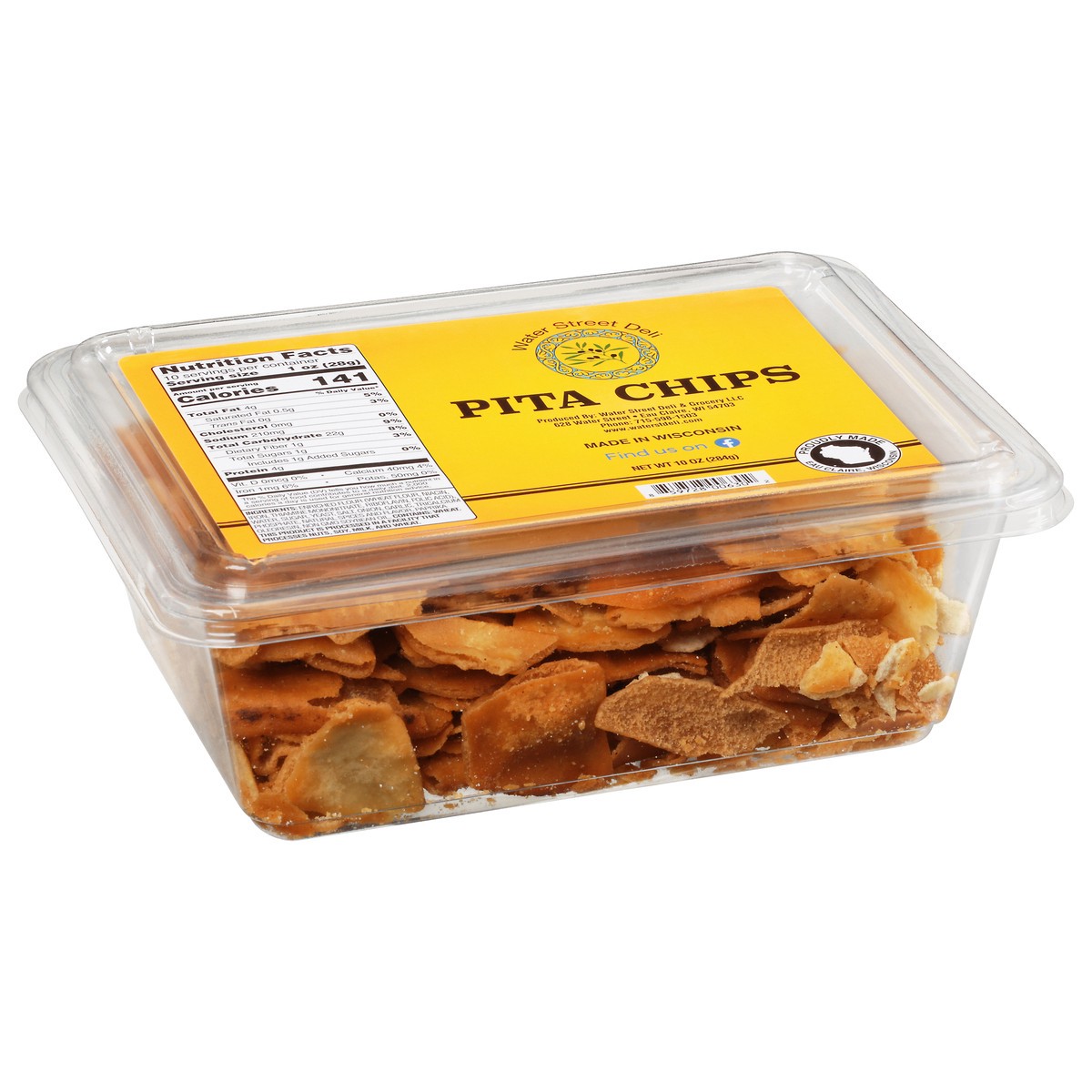 slide 4 of 9, Water Street Deli Water Street Pita Chips - 10 oz, 10 oz