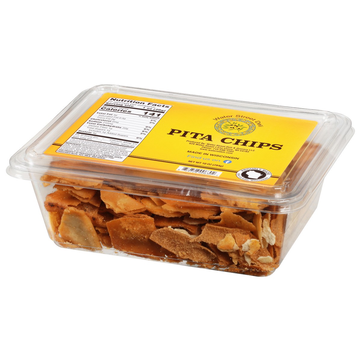 slide 2 of 9, Water Street Deli Water Street Pita Chips - 10 oz, 10 oz