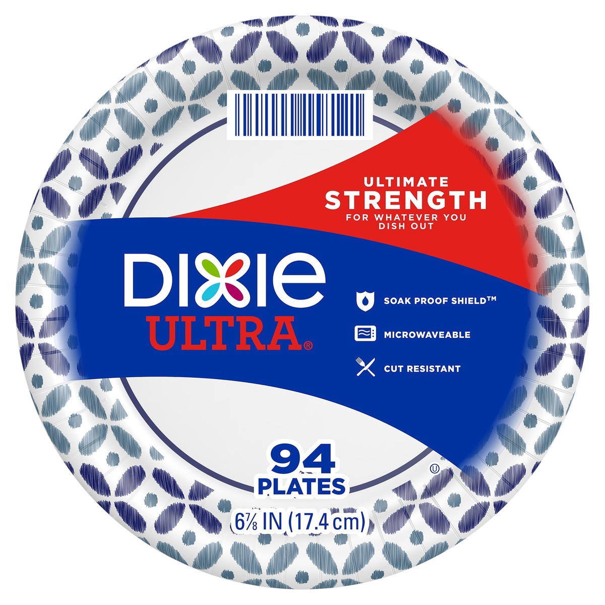 slide 1 of 6, Dixie Ultra Compostable 7 Inch Plates, 94 Count, 94 ct