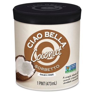 slide 1 of 2, Ciao Bella Sorbetto 1 pt, 1 pint