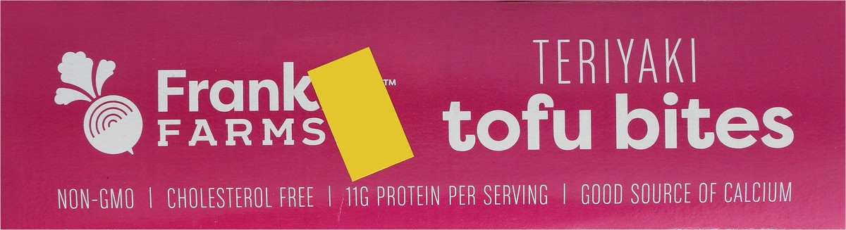 slide 6 of 11, Franklin Farms Teriyaki Tofu Bites, 8 oz