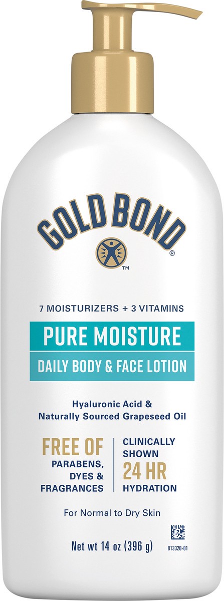 slide 2 of 5, Gold Bond Ultimate Pure Moisture Cream, 14 oz