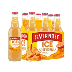 Smirnoff Ice Screwdriver Malt Beverage 6 ea