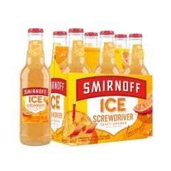 Smirnoff Ice Screwdriver Malt Beverage 6 ea