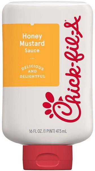 slide 1 of 1, Chick-fil-A Honey Mustard Sauce - 16 oz, 16 oz