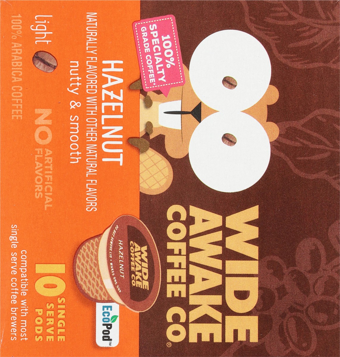 slide 2 of 9, Wide Awake Coffee Co. Single Serve Pods Light Hazelnut Coffee - 10 ct, 10 ct