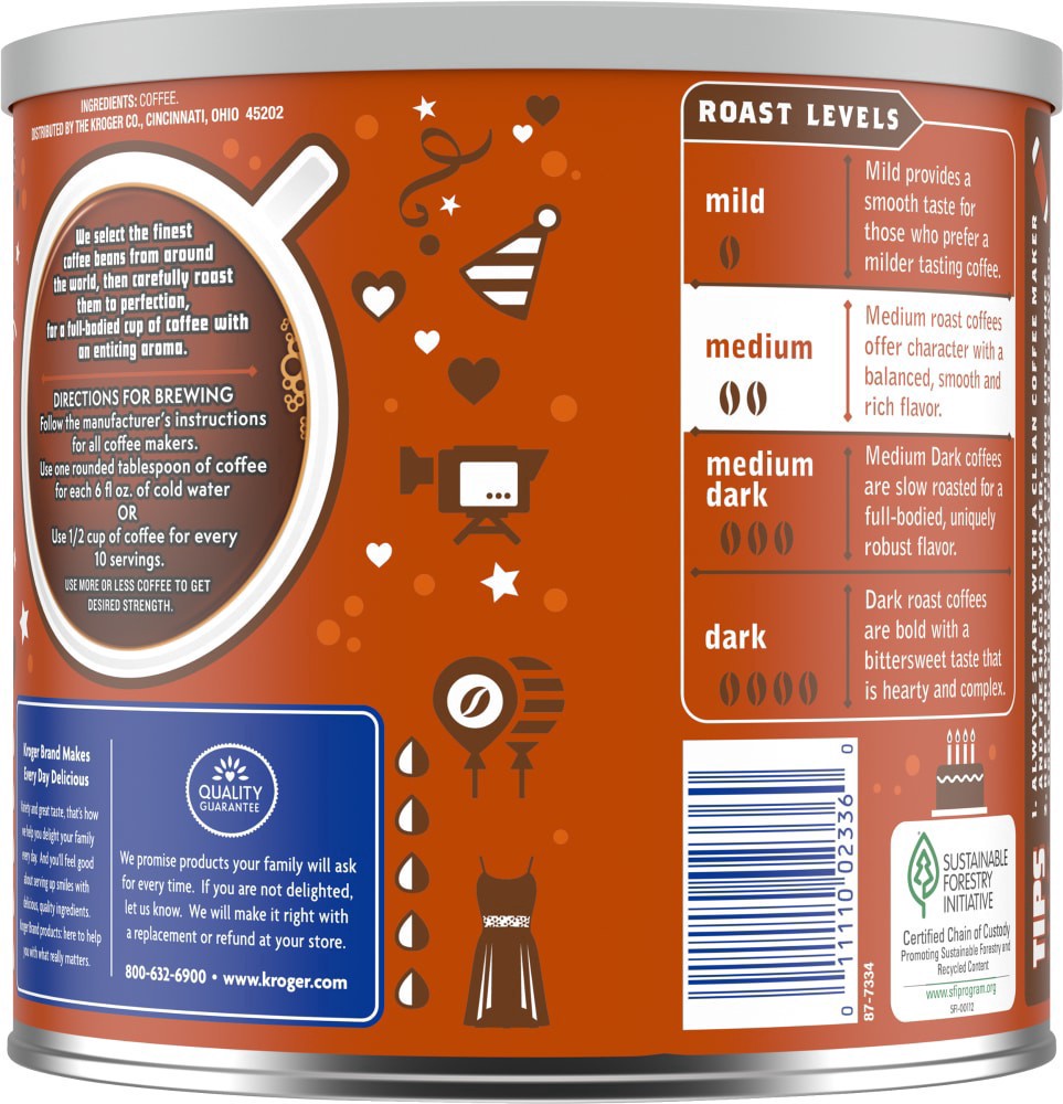 slide 3 of 5, Kroger Special Roast Ground Coffee- 29 oz, 29 oz