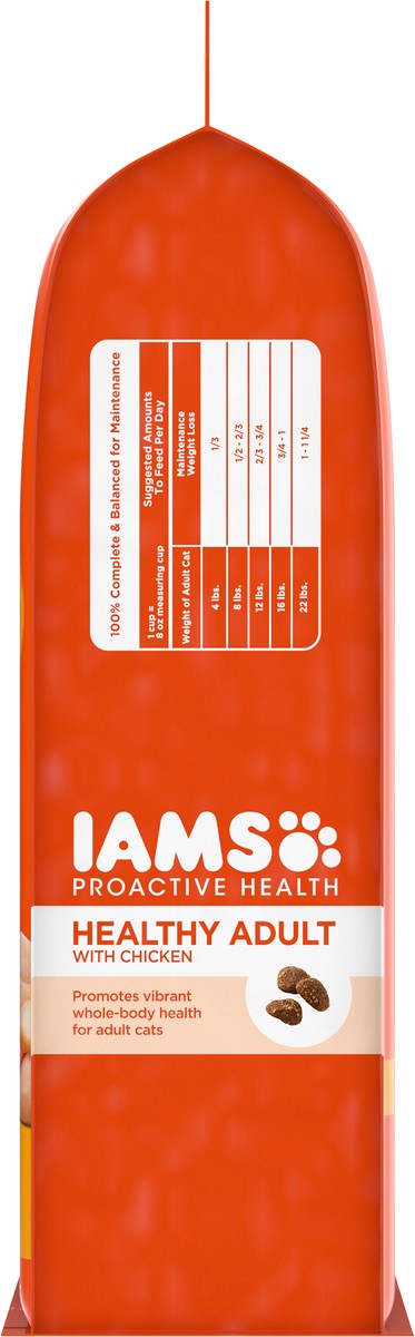 slide 8 of 14, IAMS Proactive Health with Chicken Adult Premium Dry Cat Food - 3.5lbs, 3.5 lb