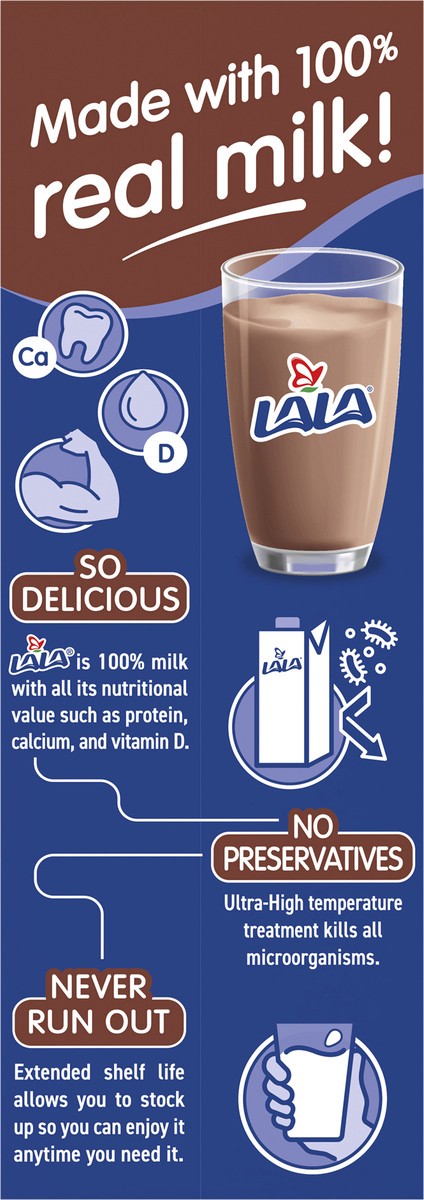 slide 11 of 11, LALA Low Fat Chocolate Milk 1 qt, 1 qt