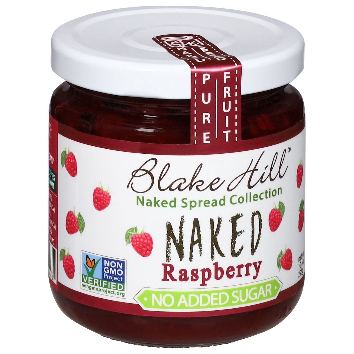 slide 10 of 12, Blake Hill Preserves Naked Spread Collection No Added Sugar Naked Raspberry Spread 10.4 oz, 10.40 oz
