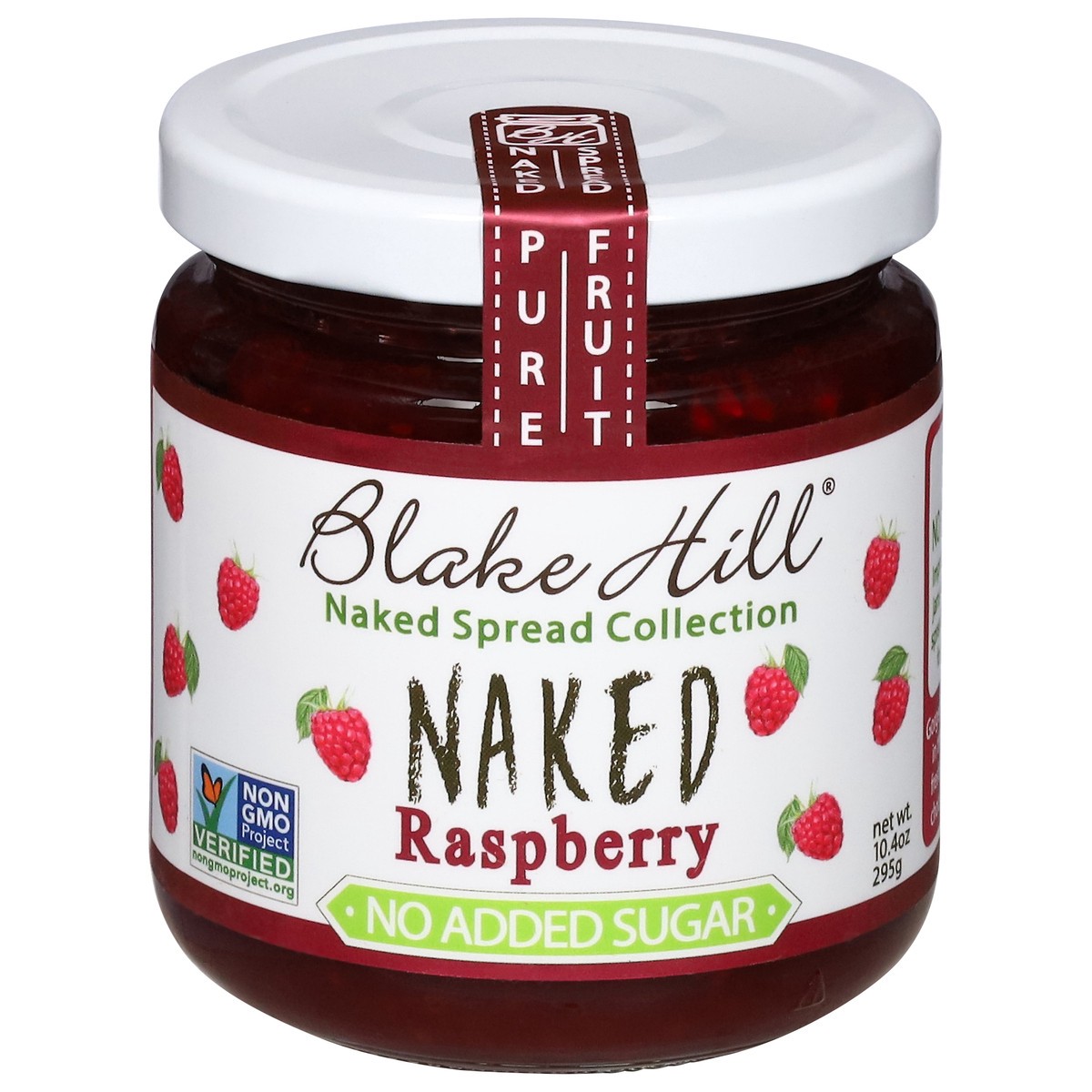 slide 1 of 12, Blake Hill Preserves Naked Spread Collection No Added Sugar Naked Raspberry Spread 10.4 oz, 10.40 oz