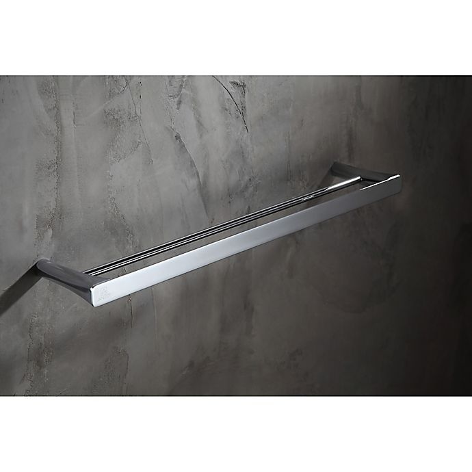 slide 2 of 4, ANZZI Caster 3-Series Towel Bar - Polished Chrome, 1 ct