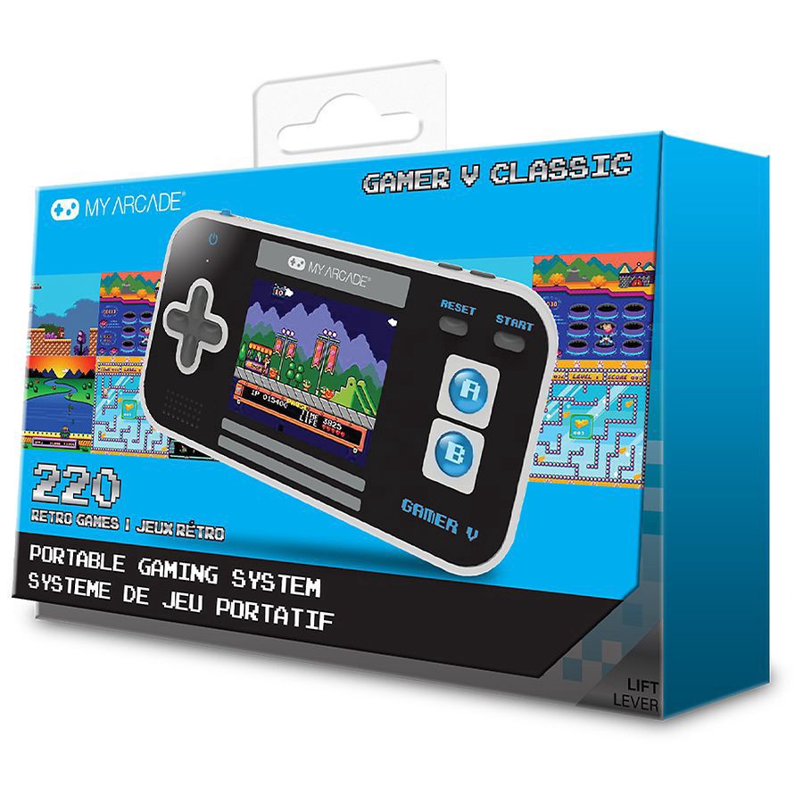 slide 1 of 4, My Arcade Gamer V Classic 220 Games, 1 ct