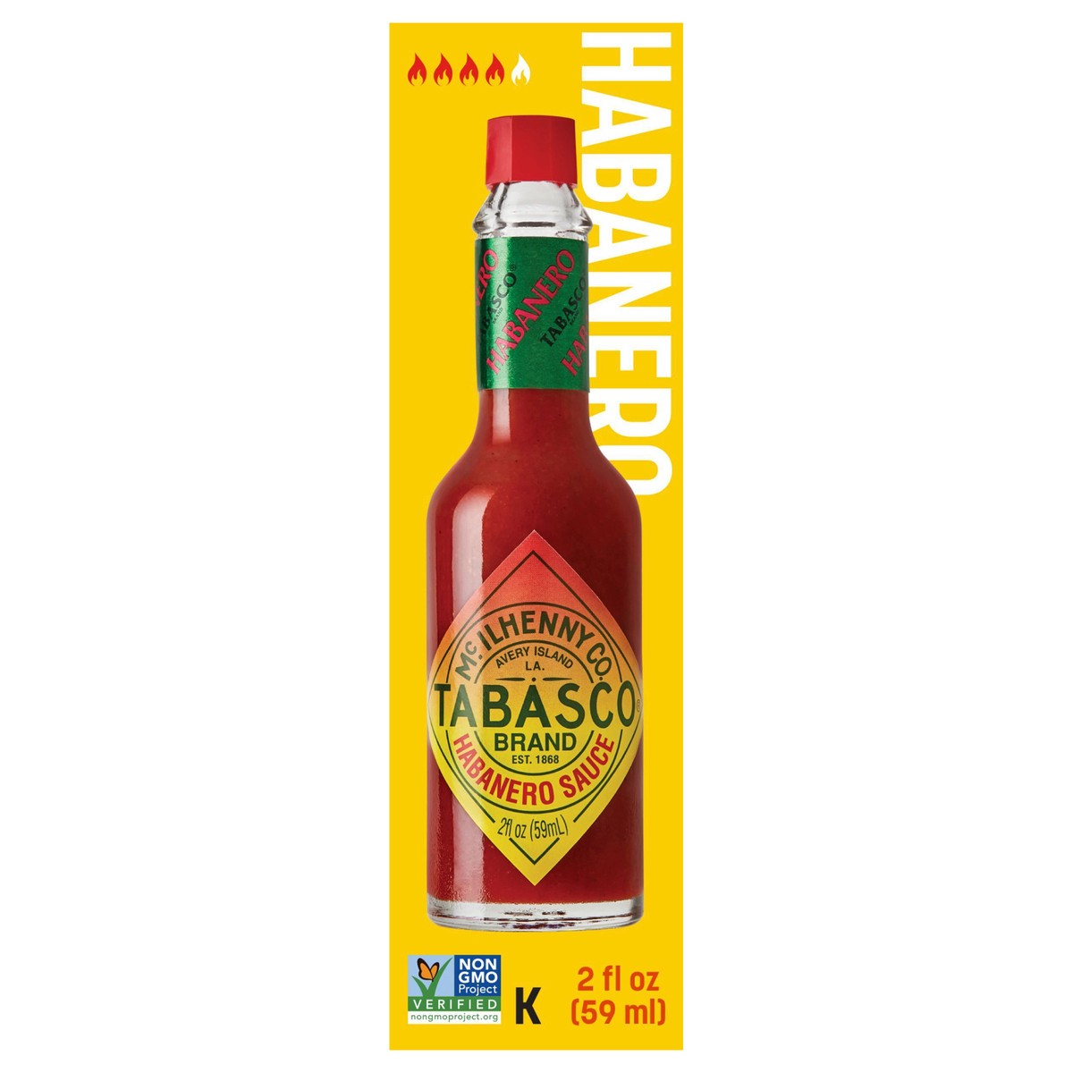 slide 1 of 9, Tabasco TABASCO?Habanero Sauce, 2 oz, 2 oz