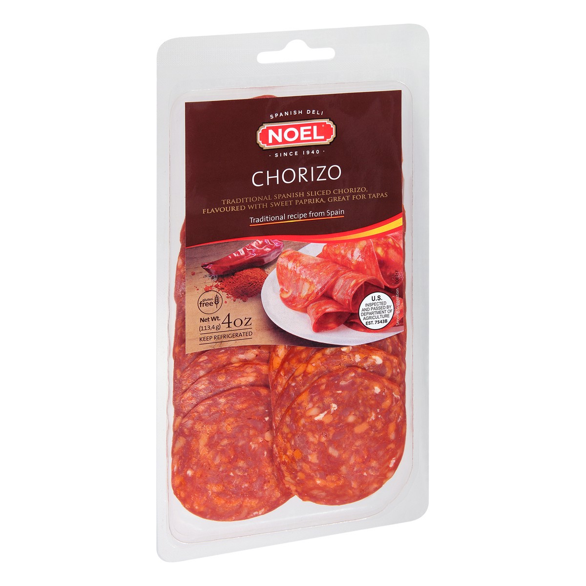 slide 7 of 11, Noel Chorizo, 4 oz