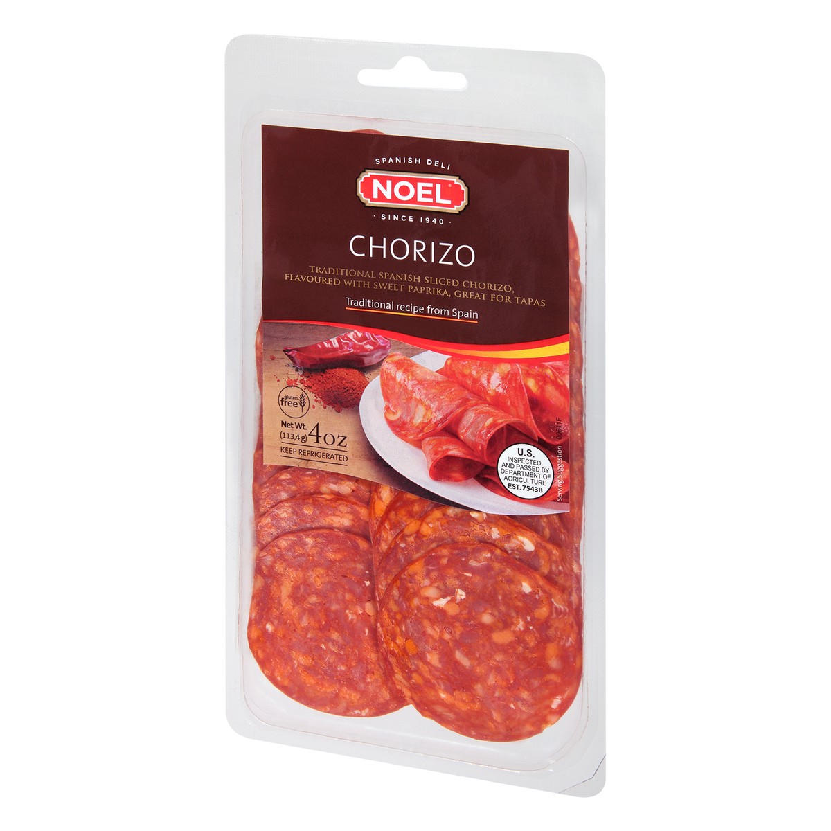 slide 9 of 11, Noel Chorizo, 4 oz