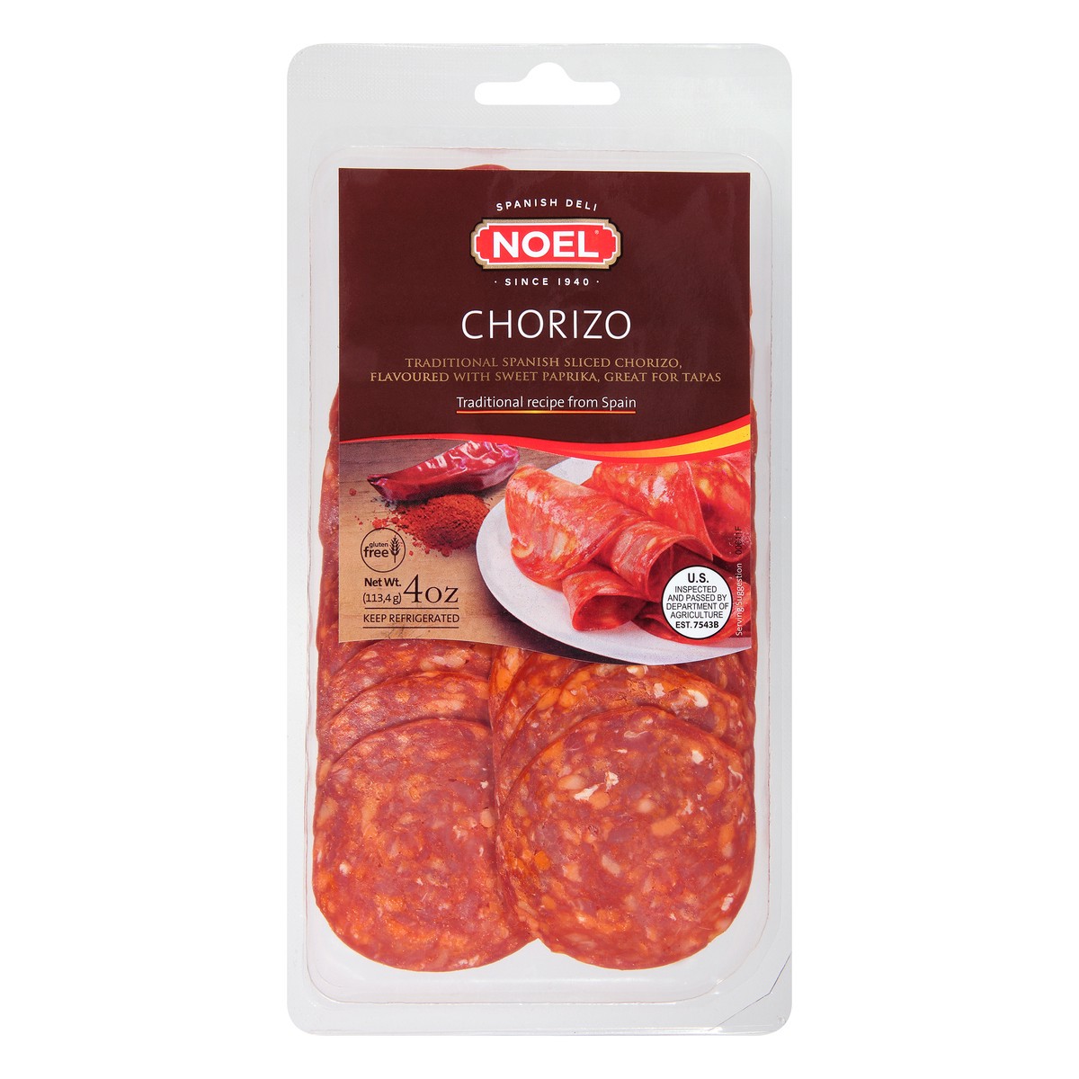 slide 11 of 11, Noel Chorizo, 4 oz