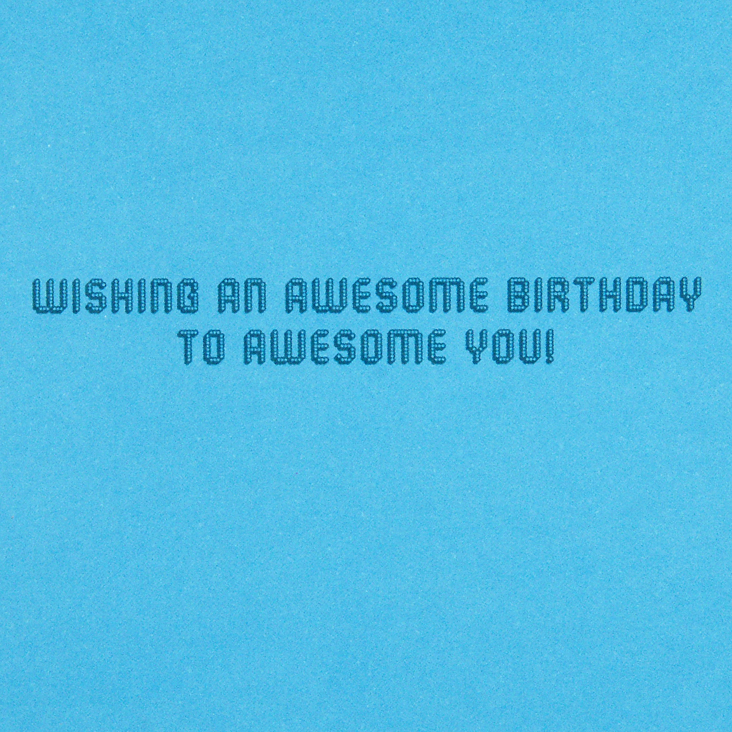 slide 4 of 7, Signature Birthday Card (Awesome Birthday), 1 ct