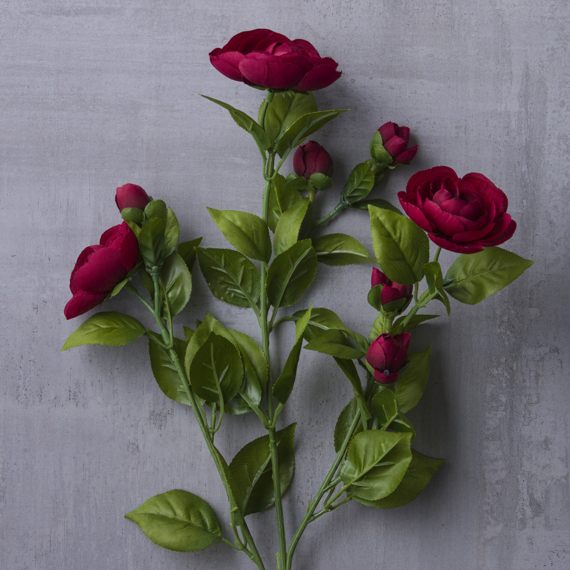 slide 4 of 4, Burgundy Ranunculus Spray By Ashland, 27 in x 6 in x 3 in