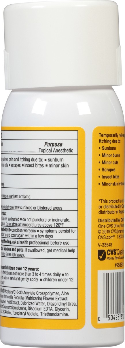 slide 12 of 13, CVS Health Maximum Strength Lidocaine Pain Relief Spray, 4 Oz, 1 ct
