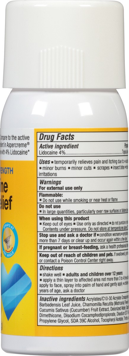 slide 13 of 13, CVS Health Maximum Strength Lidocaine Pain Relief Spray, 4 Oz, 1 ct