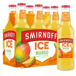 Smirnoff Ice Mango Malt Beverage, 6 ea