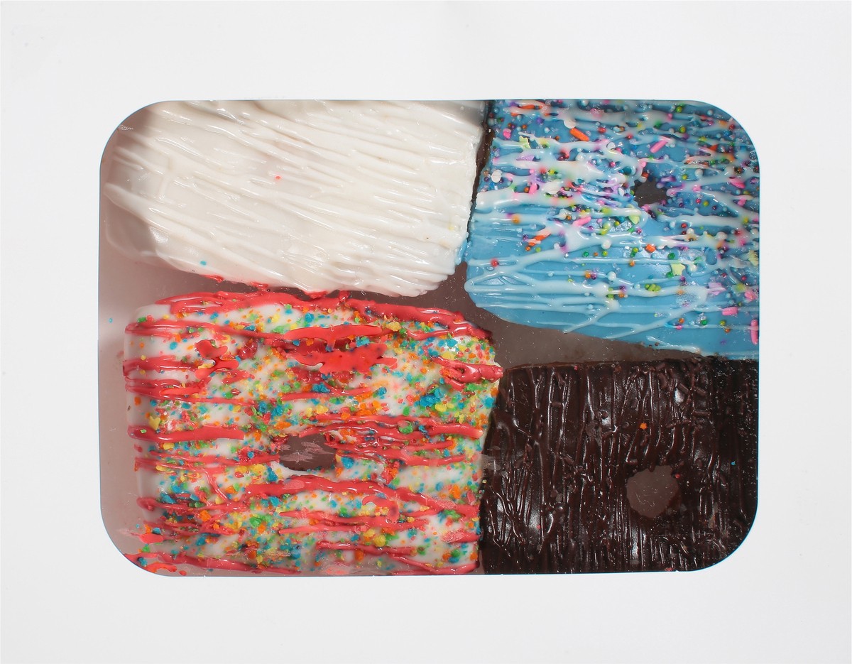 slide 5 of 12, Lunds & Byerlys Decked Out Donut 4 ea, 4 ct