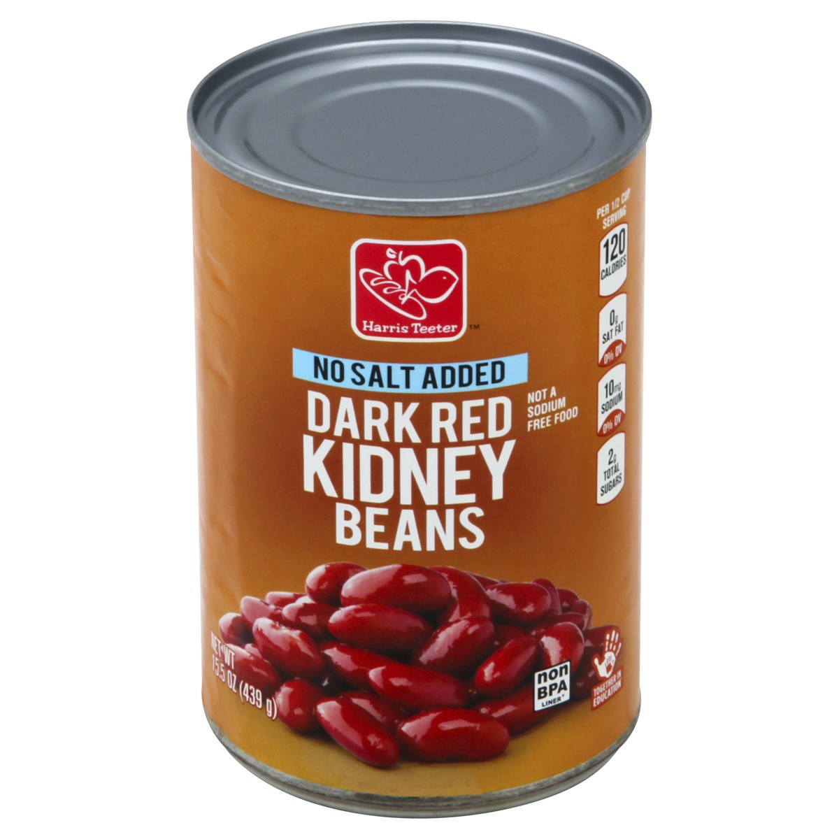 slide 2 of 3, Harris Teeter Dark Red Kidney Beans Nsa, 15.5 oz
