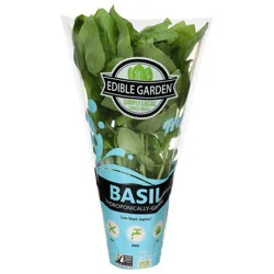 Edible Garden Hydroponically-Grown Basil