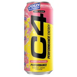 C4 Sport Sport Performance Jolly Watermelon Energy Drink, 16 fl oz can