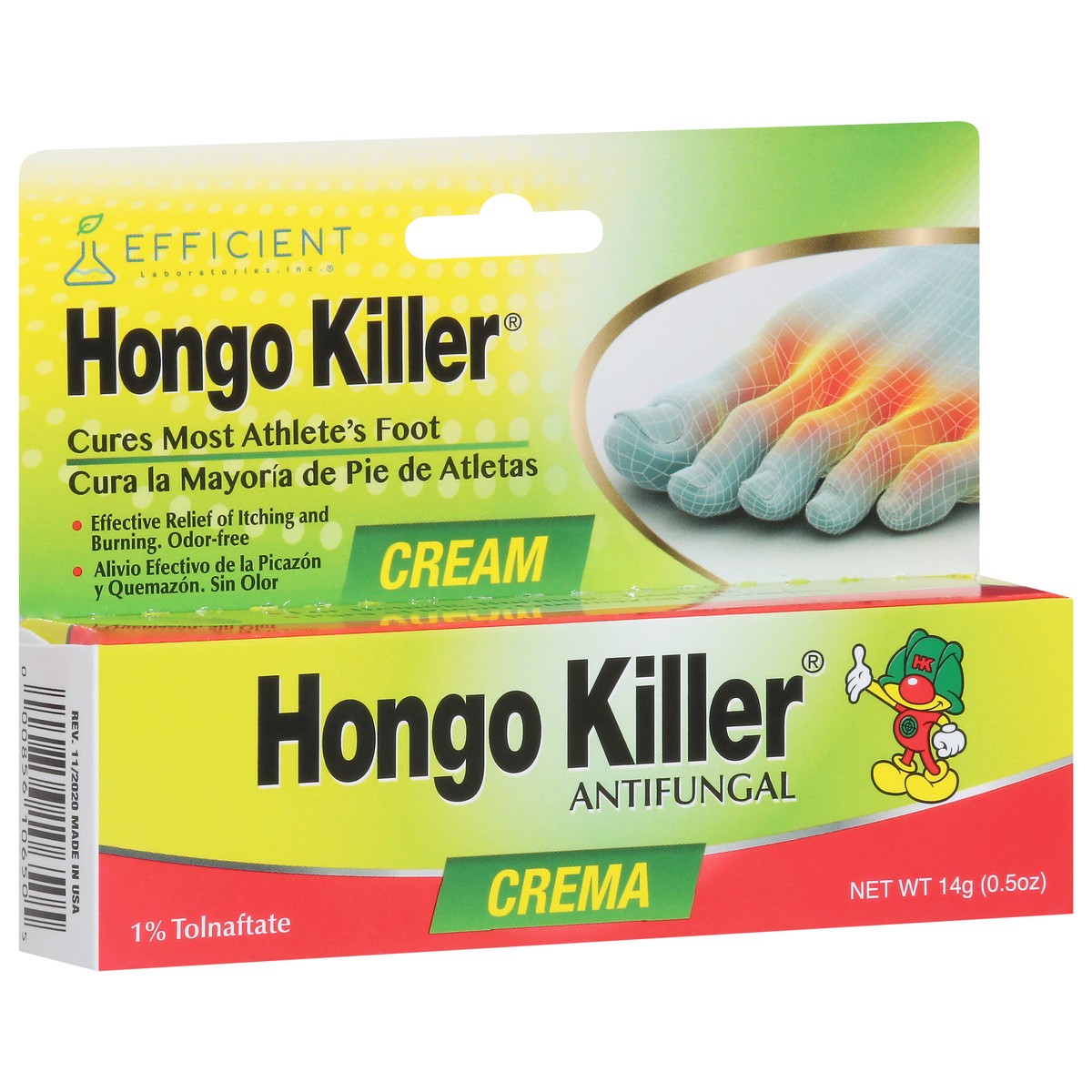 slide 5 of 9, Hongo Killer Cream Antifungal 0.5 oz, 0.5 oz