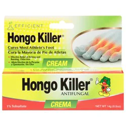 Hongo Killer Antifungal Foot Cream 0.5 oz