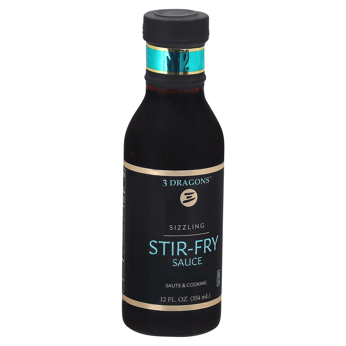 slide 9 of 12, 3 Dragons East West Tea Company Sizzling Stir-fry Saute and Cooking Sauce, 12 oz