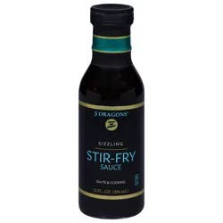 3 Dragons Sizzling Stir-Fry Sauce 12 fl oz