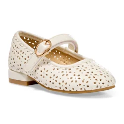 Falls Creek Kids Toddler Girls' Chrissie R, White, Size 7