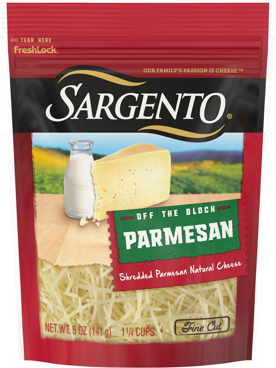 slide 7 of 8, Sargento Natural Parmesan Shredded Cheese - 5oz, 
