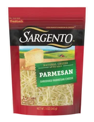 Sargento Off the Block Fine Cut Parmesan Shredded Cheese, 5 oz