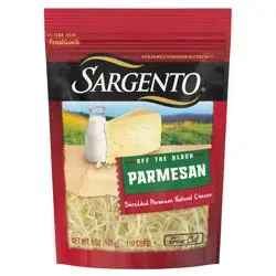 Sargento Shredded Parmesan Natural Cheese, 5 oz.