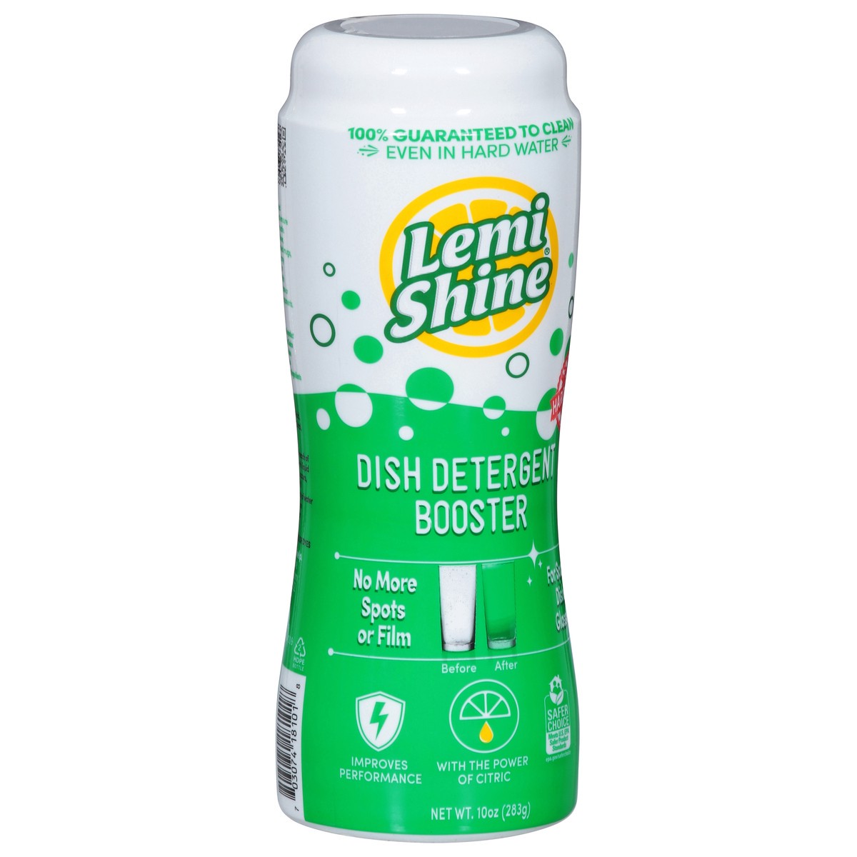 slide 10 of 13, Lemi Shine Fresh Lemon Scent Dish Detergent Booster 10 oz, 10 oz