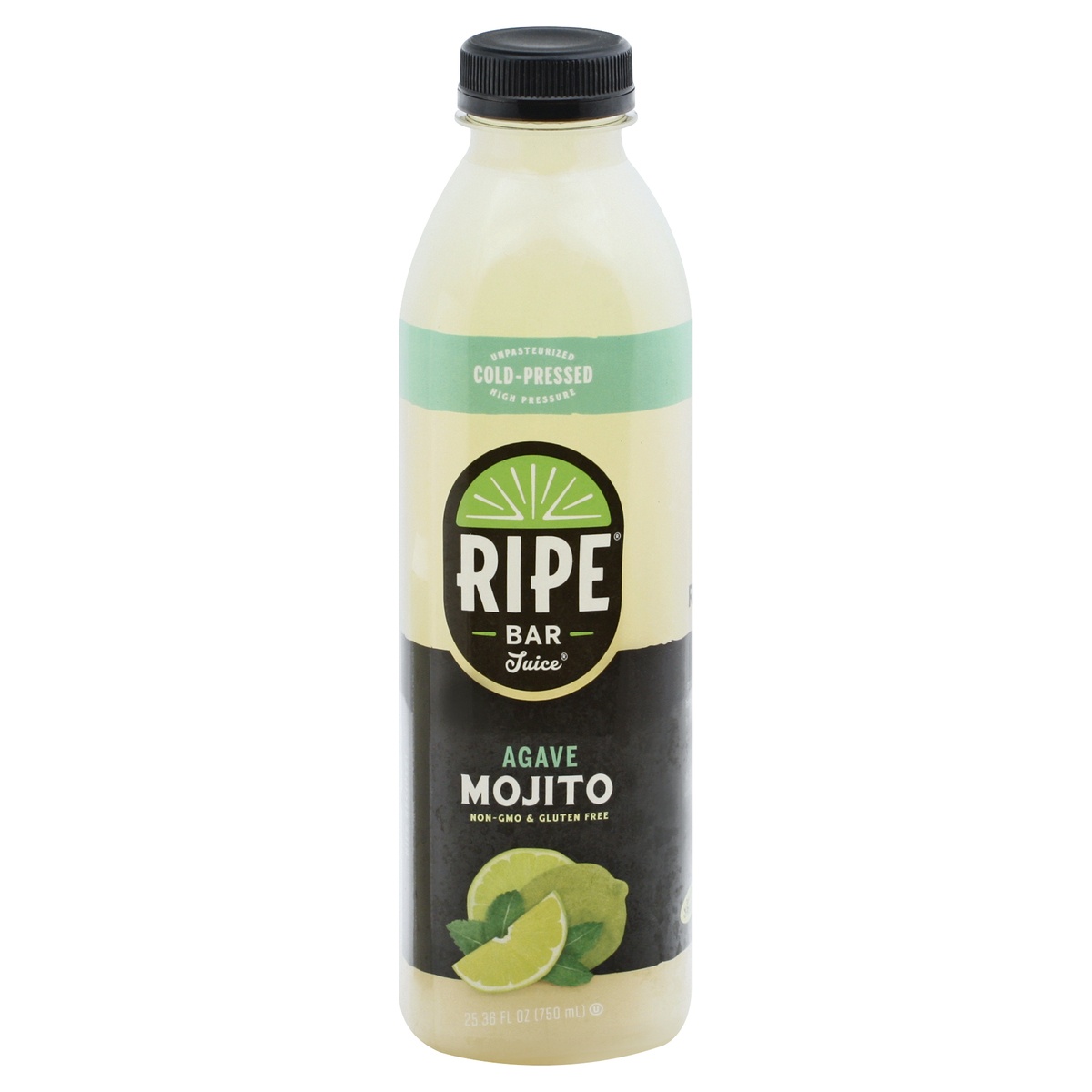 slide 1 of 1, Ripe Bar Juice Craft Agave Mojito Juice, 25.36 oz