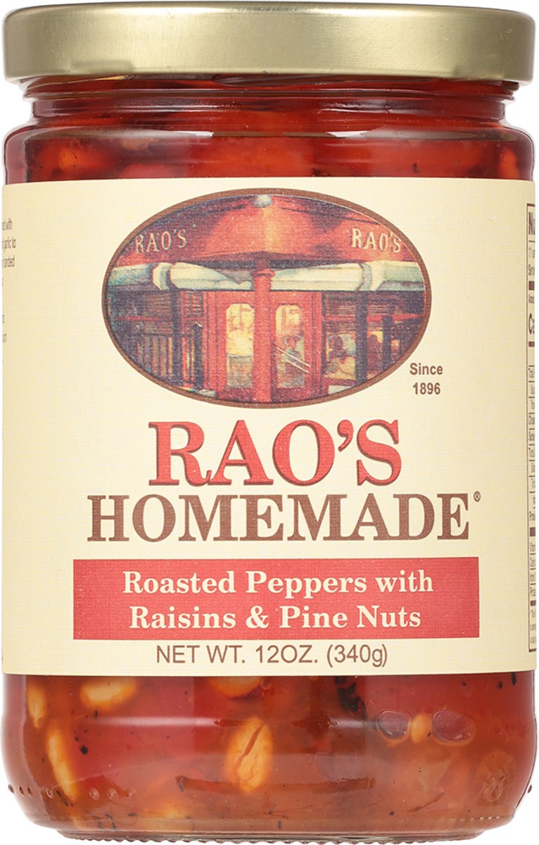 slide 6 of 9, Rao's Homemade Raos Roasted Red Peppers, 12 oz